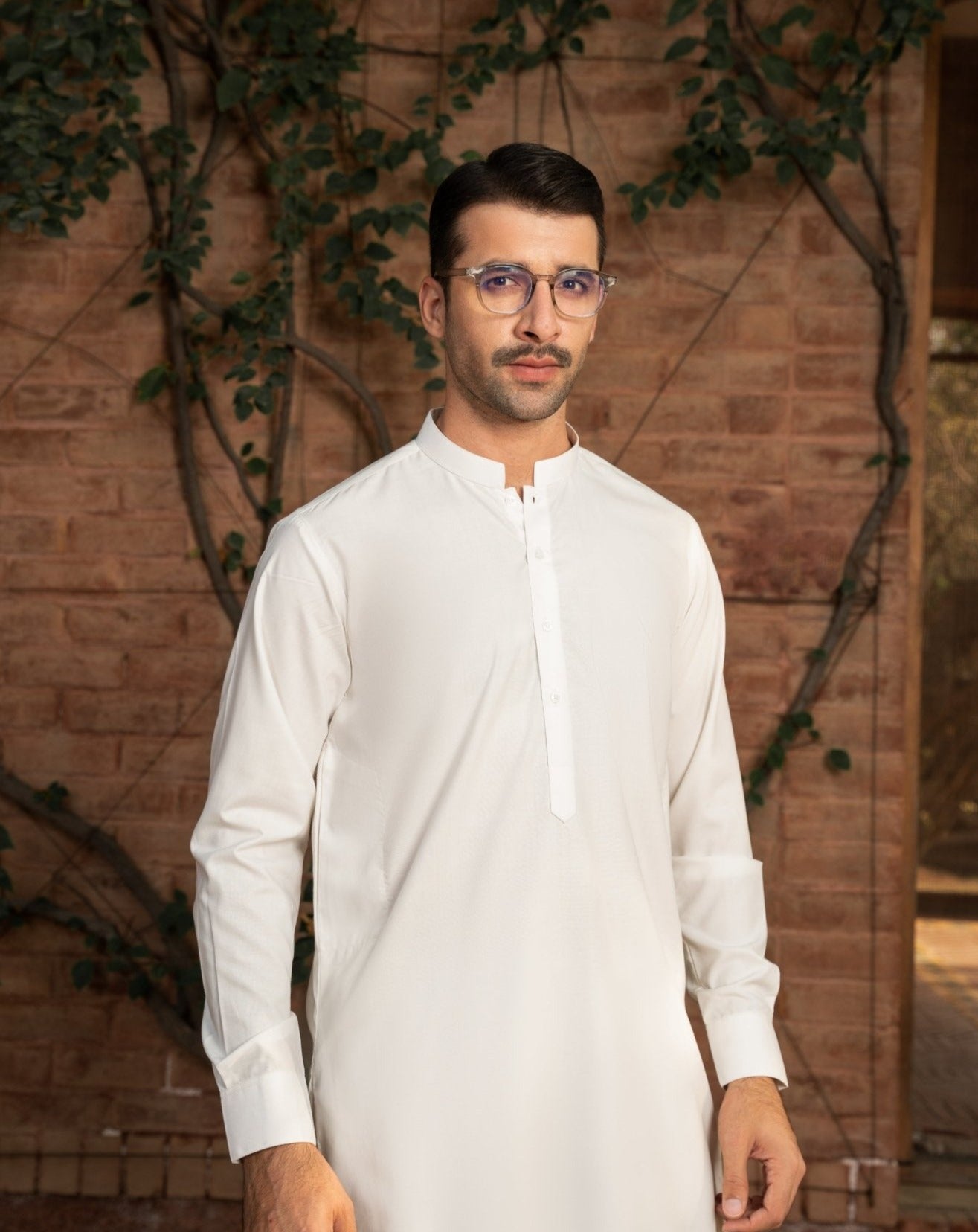 Buy HANGUP Purple Embroidered Polyester Blend Regular Fit Mens Kurta |  Shoppers Stop